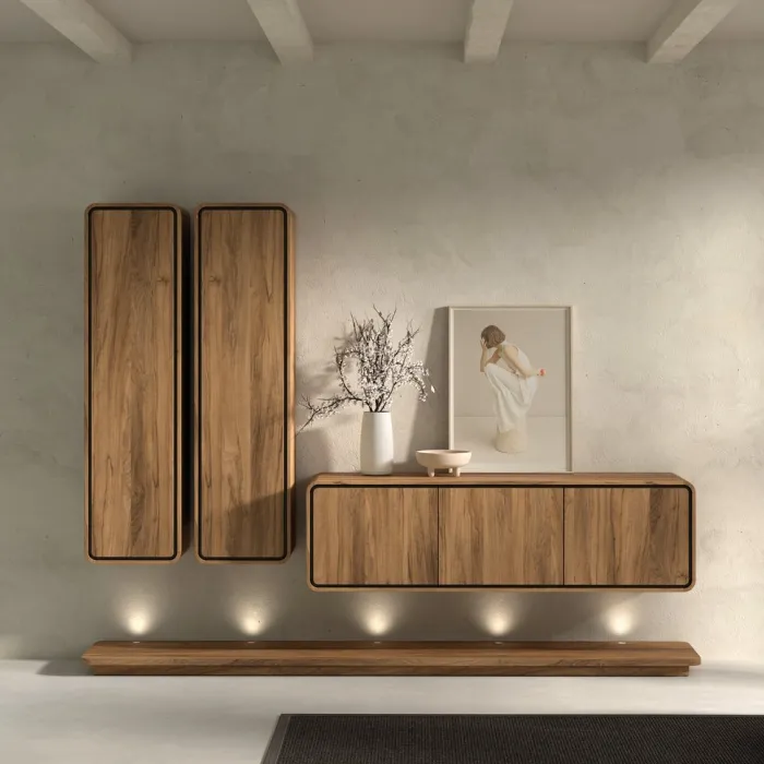 Online Paco World Collections Nux plint large incl. LED verlichting