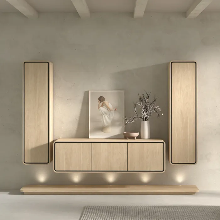 Paco World Collections Nux TV-kast zwevend medium