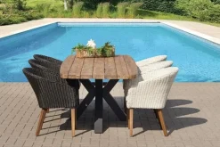 Paco World Collections Palermo' Dining tuintafel 260 cm