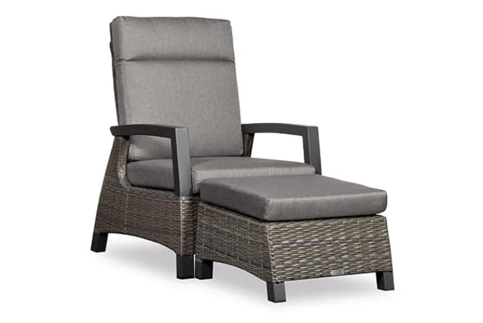 Sale Paco World Collections Prato island verstelbare fauteuil inclusief zit- en rugkussen
