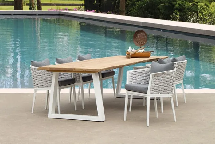Best Paco World Collections Provence' Dining tuintafel Wit