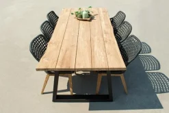 Clearance Paco World Collections Provence' Dining tuintafel Zwart