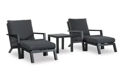 Clearance Paco World Collections Relax set 'Felice' 5-delig antraciet