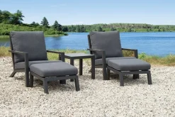 Clearance Paco World Collections Relax set 'Felice' 5-delig antraciet