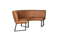 Clearance Paco World Collections Ronde eetkamerbank Mauro 130 cm