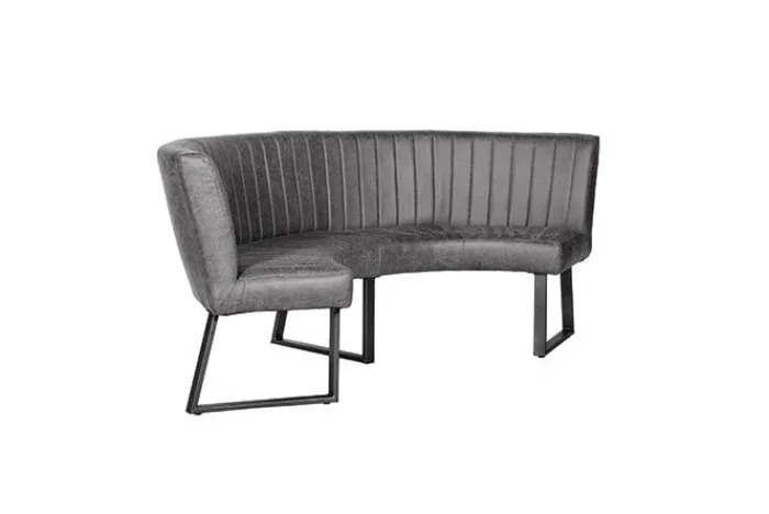 Clearance Paco World Collections Ronde eetkamerbank Mauro 130 cm