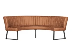 Online Paco World Collections Ronde eetkamerbank Mauro 150 cm