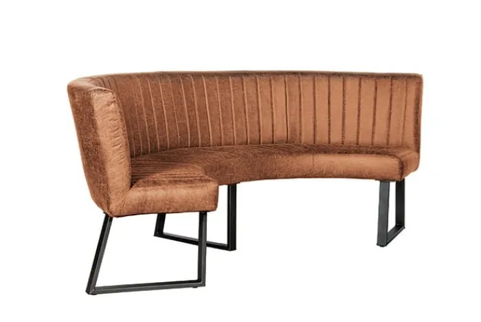 Online Paco World Collections Ronde eetkamerbank Mauro 150 cm