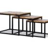 New Paco World Collections Salontafelset van 3 'Minus' Naturel