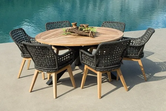 Best Paco World Collections Salou' Dining tuintafel - Rond - Ø 150 cm