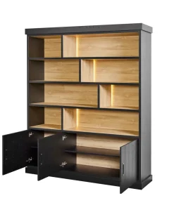 Best Paco World Collections Samuel Wandkast inclusief LED verlichting