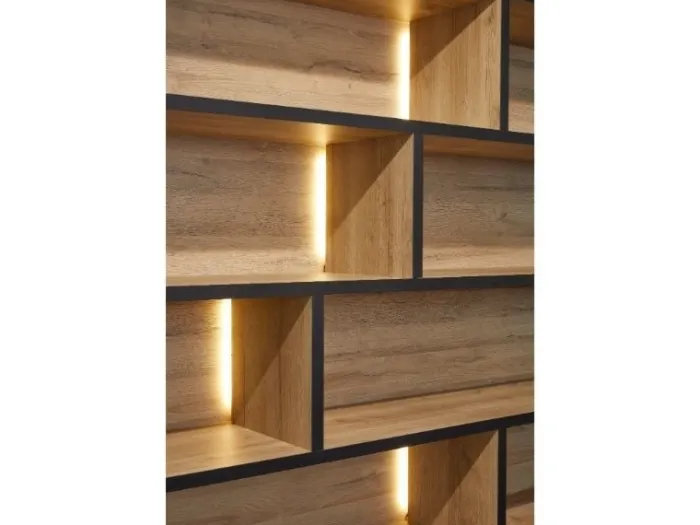 Best Paco World Collections Samuel Wandkast inclusief LED verlichting