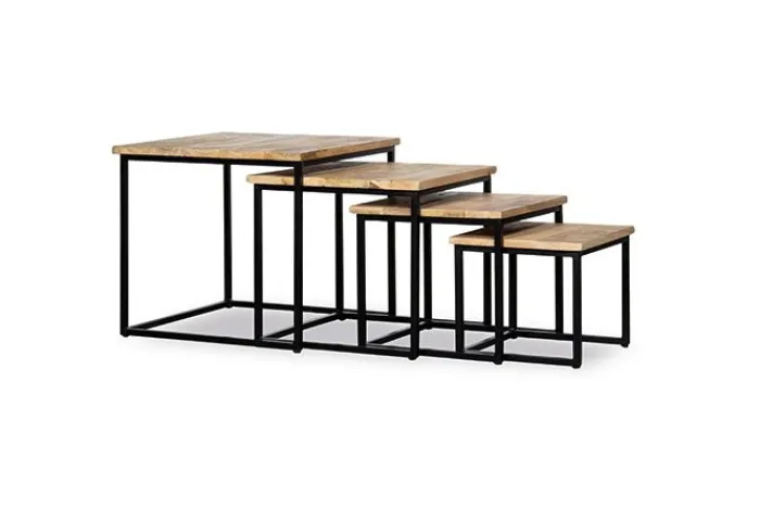 Clearance Paco World Collections Serina Coffee Tables (set of 4)