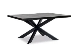Clearance Paco World Collections Square Eettafel Vierkant Zwart blad