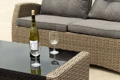 Sale Paco World Collections Summerfield' Loungeset 4-delig incl. coffee table en alle zit- en rugkussens