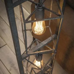 Outlet Paco World Collections Tampa Vloerlamp 4 lampen