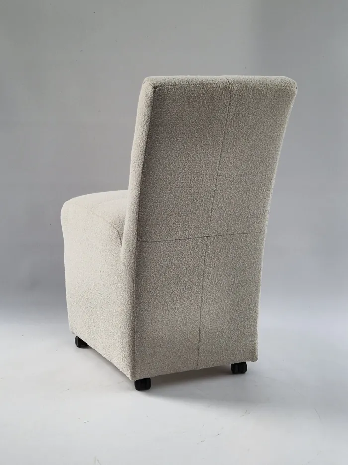 Clearance Paco World Collections Trend eetkamerstoel op wielen
