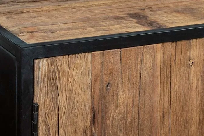Outlet Paco World Collections Vedic Dressoir 2 deuren, 6 lades