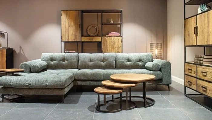Outlet Paco World Collections Vedic Sofa Bijzettafel