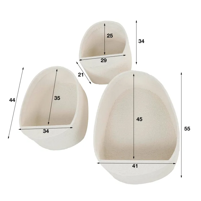 Online Paco World Collections Vero Wandschap set van 3