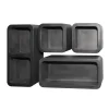 Sale Paco World Collections Vulcano wandrekken set van 4 in antraciet