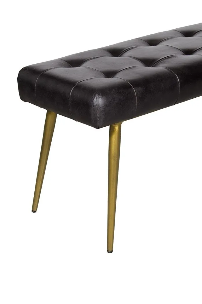 Sale Paco World Collections Zuma leather Bench